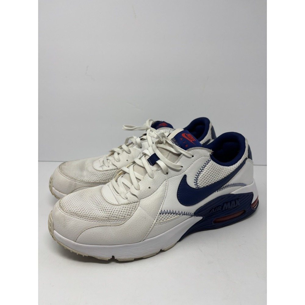 Nike Air Max Excee Sneaker Retro White/Royal Blue Shoes CZ9168-100 Mens Size 13
